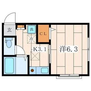 アミティエ【1階】の間取り