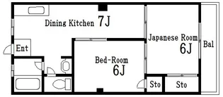 コーポパル【5階】の間取り