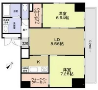 エテルノ志村坂上【5階】の間取り