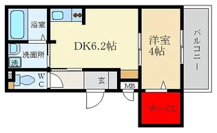 A-NEXT星ヶ丘【2階】の間取り