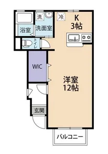 グランドソレーユ【1階】の間取り