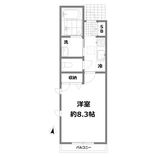 Casa Gazania【1階】の間取り