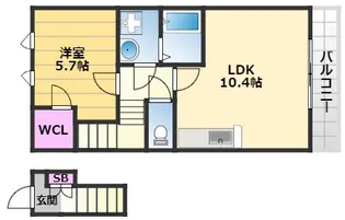 ティンカーベルRSの間取り