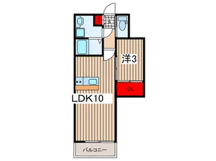 SIMODA大宮櫛引町【1階】の間取り