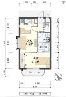 ソレアード小松島【2階】の間取り