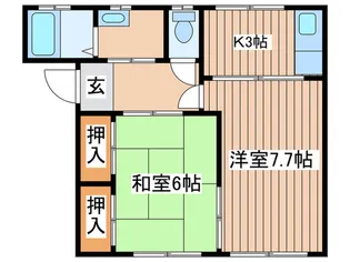 ソレイユアミゴ【2階】の間取り