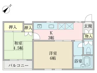 ラ・フィールド【1階】の間取り