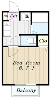 ロイヤルコモード【1階】の間取り