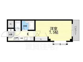 ナカムラハイツ2号館【1階】の間取り