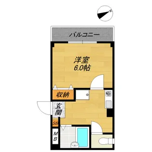 フォンテーヌ一番館【3階】の間取り