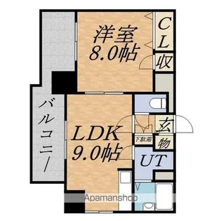 ARMS美術館通I【4階】の間取り