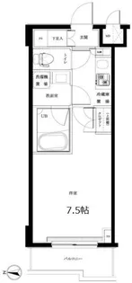 ルーブル高島平【5階】の間取り