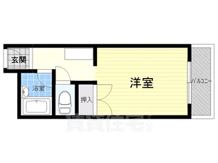宮元7番館【3階】の間取り