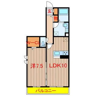 ソラーレ 壱・弐番館【3階】の間取り