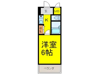 アヴァンセ播磨町【8階】の間取り