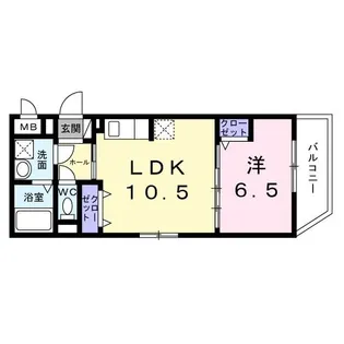 高祖 III【2階】の間取り