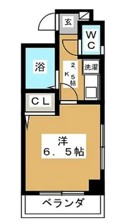 サンハイツ【4階】の間取り