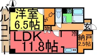 エコロジー新小岩レジデンス【5階】の間取り