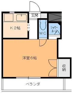 GRACE HATADERA【2階】の間取り