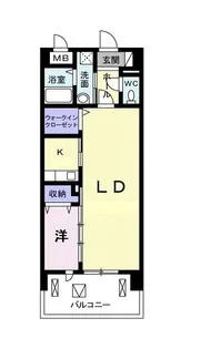 インプレス【3階】の間取り