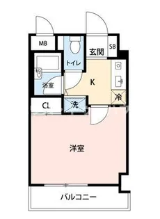 マイナビSTAYミライエ池袋明治通り【6階】の間取り