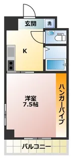 G・K HAUS【1階】の間取り