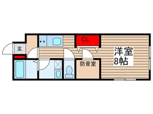 SKリデンテIII【1階】の間取り