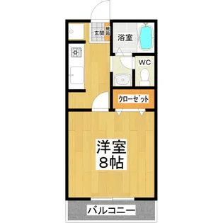 プルミエII【2階】の間取り