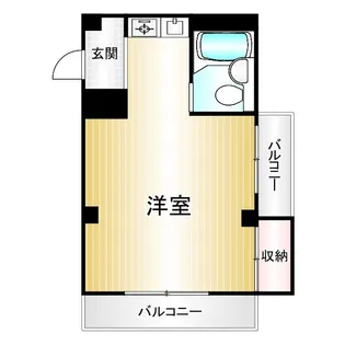 ベルメゾン杉並【3階】の間取り