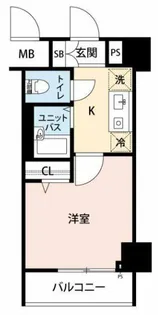 メインステージ銀座【8階】の間取り
