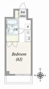 パークシティ戸越【3階】の間取り