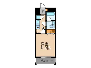 ロネスタR文京護国寺【4階】の間取り