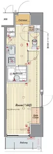 セリュークス板橋本町【4階】の間取り