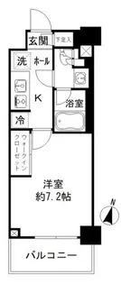 JP noie亀戸【2階】の間取り