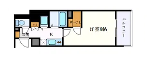 プレサンス泉セントマーク【3階】の間取り
