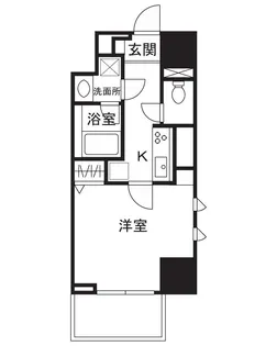 ラ・グレイス溝の口【12階】の間取り