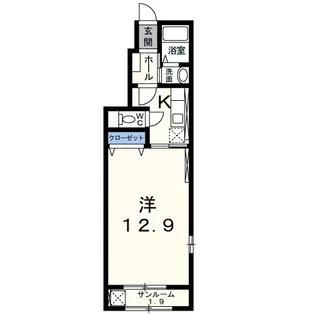 シュテル (II棟)【1階】の間取り