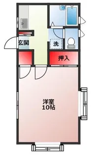 クリスタル蓮台寺【2階】の間取り