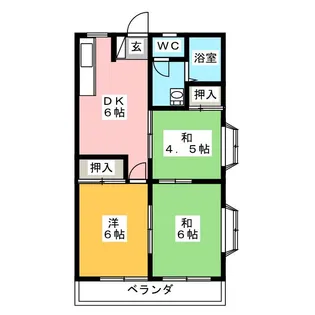 かーさみき【2階】の間取り