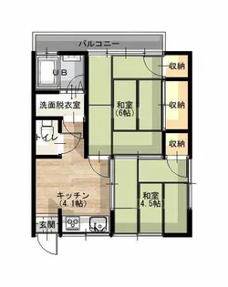サトールマンション【1階】の間取り