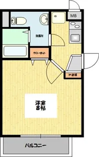 SENTIO橋本【2階】の間取り