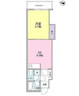 目黒ガーデン【3階】の間取り