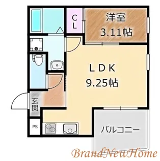 REGALEST堺市駅【2階】の間取り