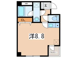 アンジェリーク湘南【2階】の間取り