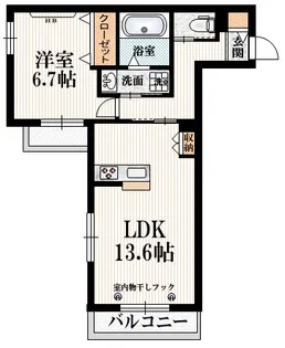 CORAL REEF【2階】の間取り