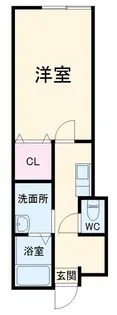 グレースコートかしわ台【1階】の間取り