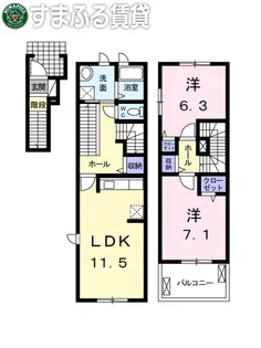 ベール ブリーズの間取り