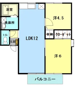 茨城県那珂郡東海村舟石川駅東1【アパート】の間取り