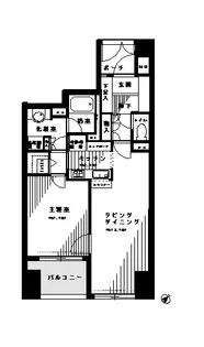 リシェ新横浜アネックス【2階】の間取り