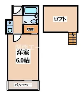 カーサ四条畷【2階】の間取り